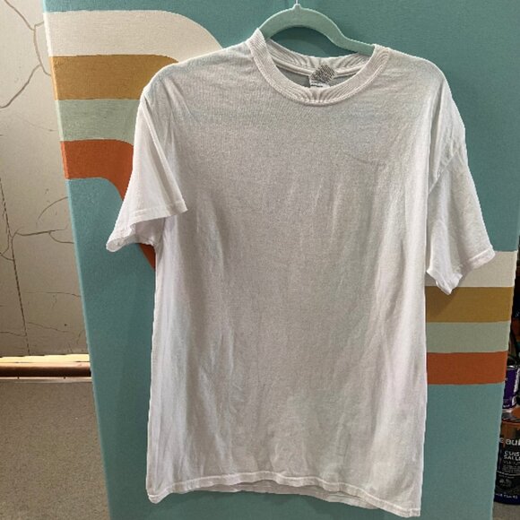 "get me outta here" white tee (image on back) (size M) - Picture 2 of 5